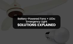 Battery Powered Fans + LEDs: Emergency Light Solutions Explained